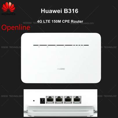 Huawei 4G LTE CPE Router with SIM Card.(safaricomLine) image 3