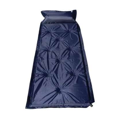 Sleeping/camping  mat with pillow like headrest image 1