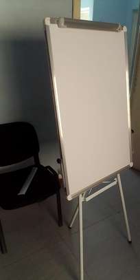 PORTABLE ONE SIDED WHITEBOARD  8*4FTS image 1