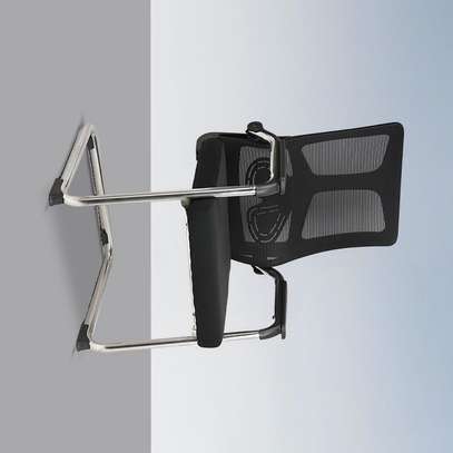 Office Chair : Metallic Conference Fabric Office Chair image 1