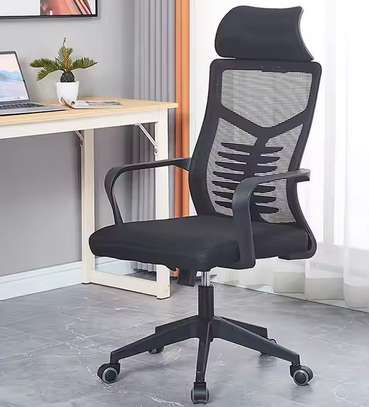 Spine Mesh Back High Back Ergonomic Office Chair image 1