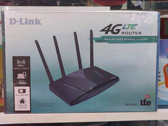 DLink  4G Router with Simcard Slot image 1