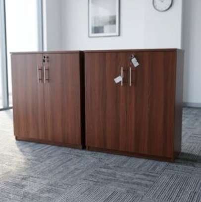 Credenza Cabinet;2-Door Credenza Storage Cabinet image 7