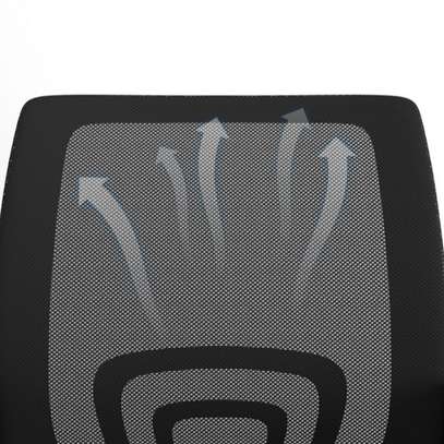 Office Chair: Clerical Mesh Light Weight Mesh Chair image 5