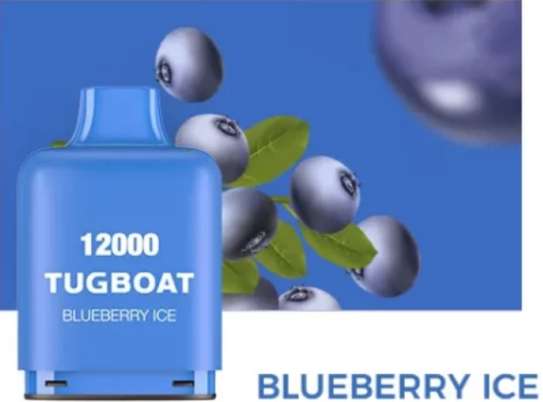 TUGBOAT SUPER 12000 Puffs POD – Blueberry Ice image 2