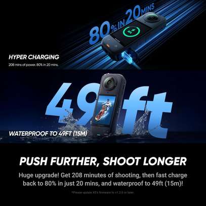 Insta360 X5 - Waterproof 8K 360° Action Camera image 1