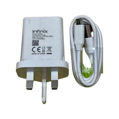 Infinix Micro Fast Charger (with Micro USB Cable) image 2