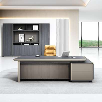 Office Desk: 1800mm Wooden Executive Modern Office Desk image 1
