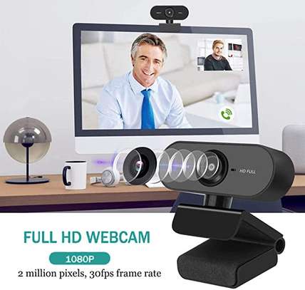Full HD 1080P webcam with stereo microphone image 5