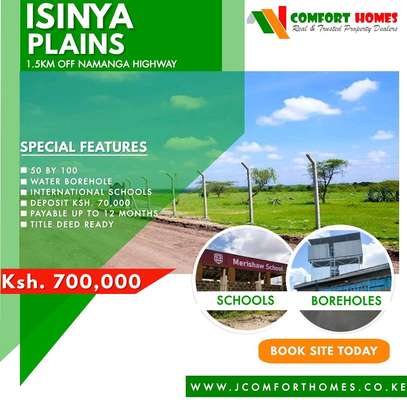 Prime and affordable plots for sale in Isinya image 1