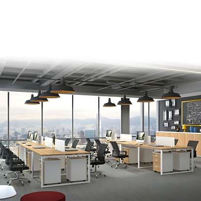 Office Desk: Modern Dynamic 2-Way Workstation image 2