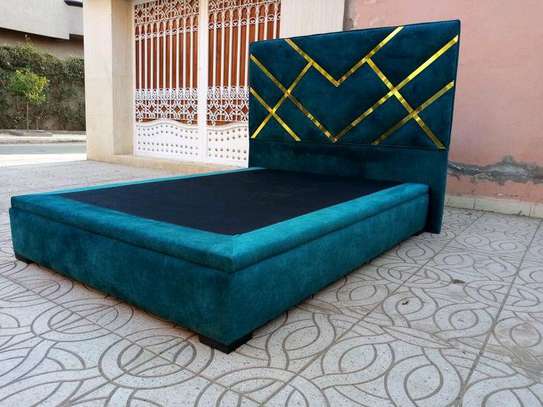 Modern upholstered bed design/Beds Kenya image 1