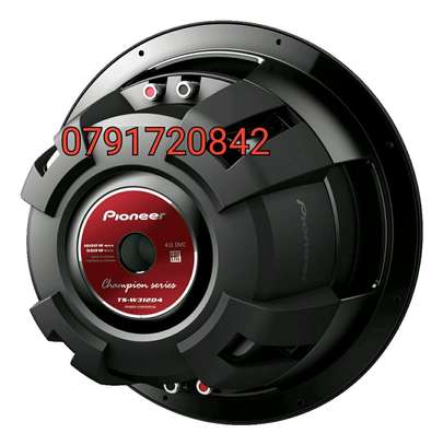 Pioneer TS-W312D4 12 dual voice coil, 1600W Bass speaker image 2