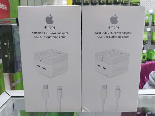 Apple IPhone 11,12,13,14,USB-C Type-C Fast Charger 50 Watts image 1