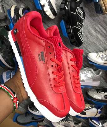 PUMA Roma BMW Sneakers - Red/White Sneakers image 2