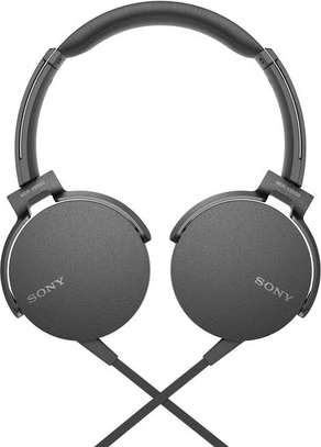 Sony MDR-XB550AP Wired Extra Bass On-Ear Headphones with Tangle Free Cable, 3.5mm Jack, Headset with Mic for Phone Calls image 3