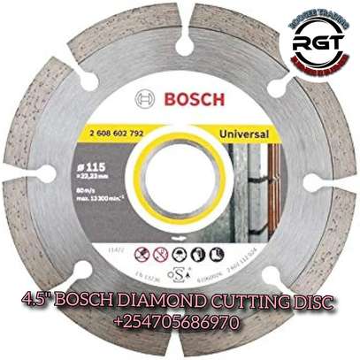 4.5" BOSCH DIAMOND CUTTING DISC FOR SALE image 3