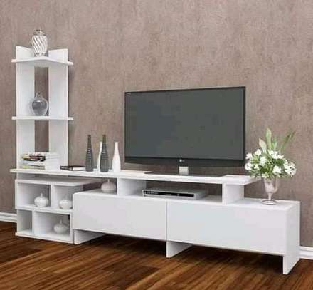 Trendy high end mahogany tv stands image 4