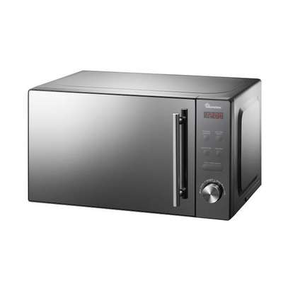 Ramtons RM/458 - Digital Glass Microwave,20L Black & Silver image 1