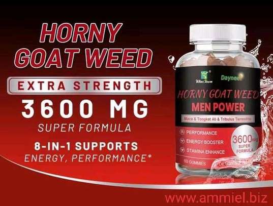 Horny Goat Weed Gummies for Men - 3600mg image 2