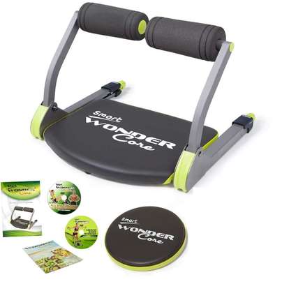 THANE Unisex's WonderCore Smart Home Exercise Machine for Core, Abs, Legs and Arms, Black, One Size image 1