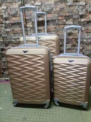 3 in 1 luxurious fibre suitcase image 2