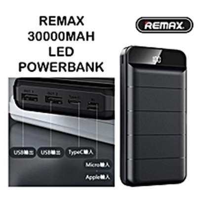 Remax Leader Series Power Bank 30000mah - Black image 3