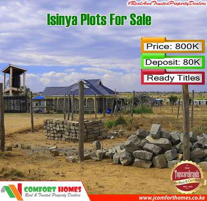 Title deed plots for sale in isinya image 1