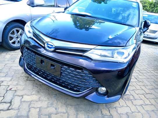 Toyota fielder WXB hybrid purple image 11