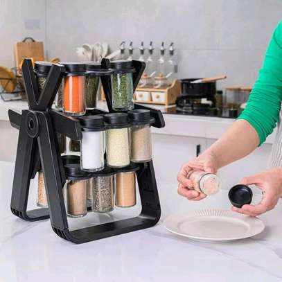 360° Rotating Spice Storage Organizers image 1