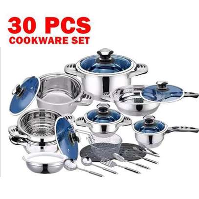 30 PCS MARWA STAINLESS STEEL COOKWARE image 2