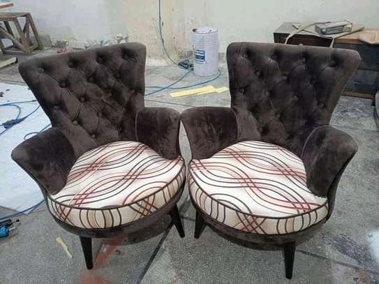 Beautiful Modern Quality Wingback Chairs image 2