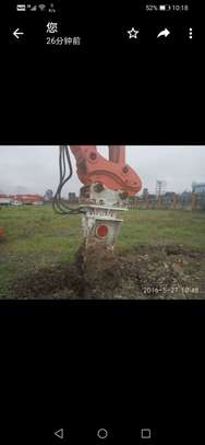 excavator. hydraulic milling head ,Erkat ER 1500 Xl image 4