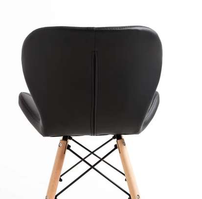 Dining Chair: Butterfly Leather Dining Eames Chair image 2