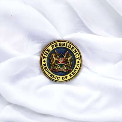 Presidency Emblem Lapel Pinbadge - Grey image 2