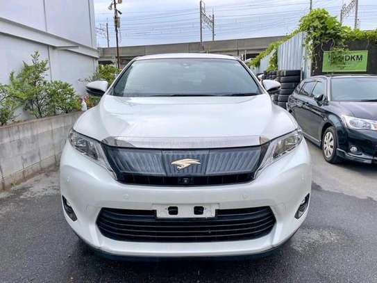 Toyota Harrier white 2016 2wd image 1