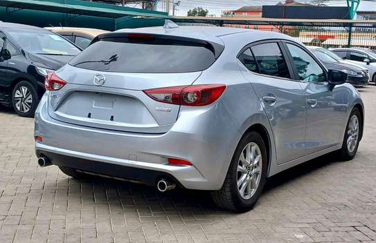Mazda Axela Silver color fully loaded 2018 model. image 6