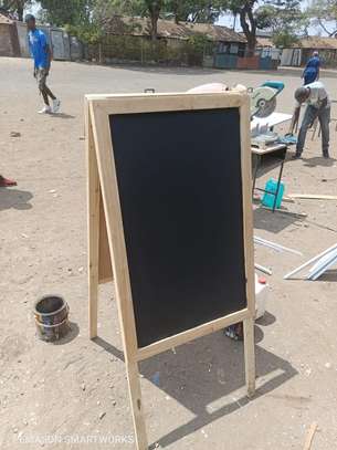 A shaped blackboard 3*2ft Menu boards image 2