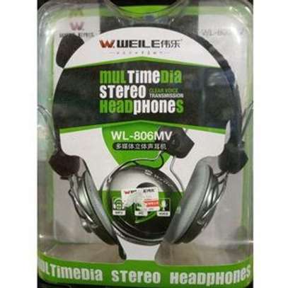 Weile multimedia stereo Headphone image 1
