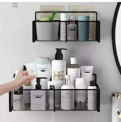 Wall-mounted Bathroom Shelf Shower Shampoo Rack image 3