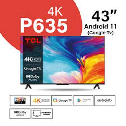 TCL 43inches Smart 4k UHD LED Android Frameless Tv. image 1