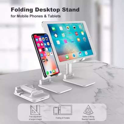 Desk Holder ABS Aluminum Alloy Stable Portable Adjustable Phone Stand For Mobile image 1