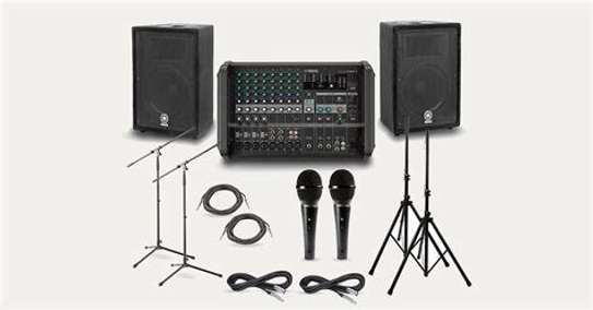 PA System For 100 People - Speaker Rental For 100 People image 2