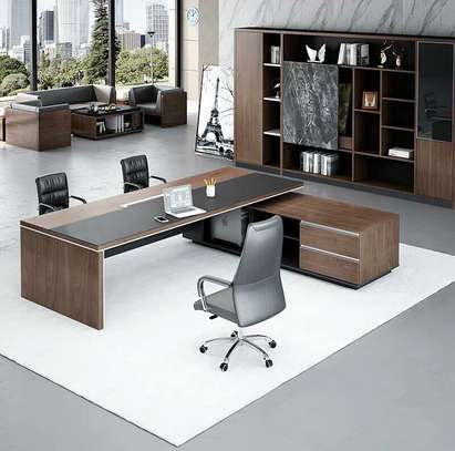 1800mm Premium Wooden Executive Office Desk image 8
