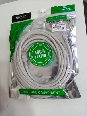 Cat6 Lan Network Ethernet Cable 5M Gray image 3