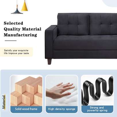 Sofa Set – 2+3 Seat Modern Style Loveseat & Armchair image 1