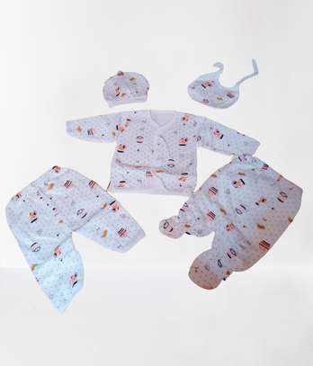 Lucky Star 5 Pieces Unisex Baby Clothing Sets image 1