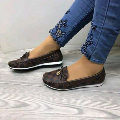 LV lady loafers image 1