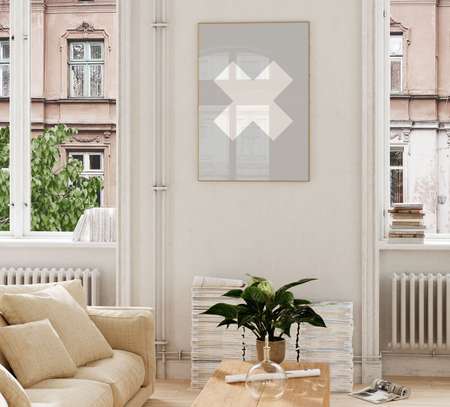 THE GREY X | WALL FRAME image 2