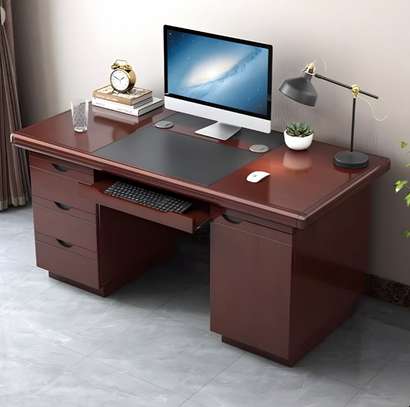 Office Desk: Stylish 1.2m Executive Desk, Professional Look image 3